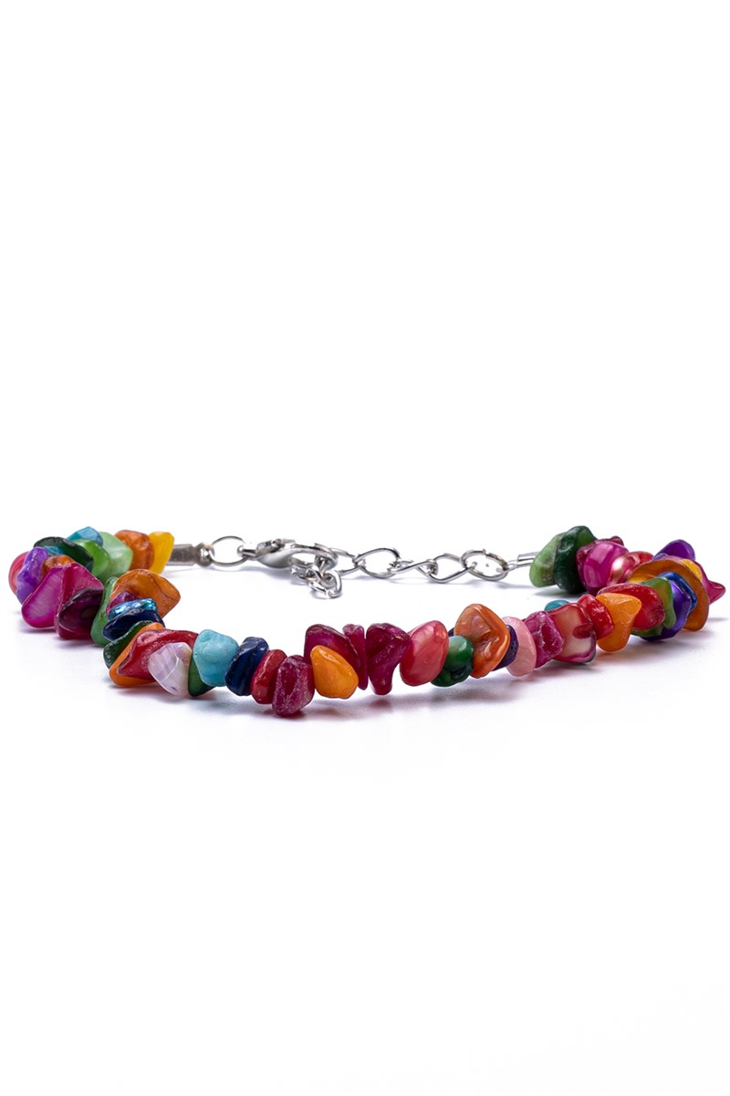 Bracciale da donna in pietra naturale - Multicolore #363303