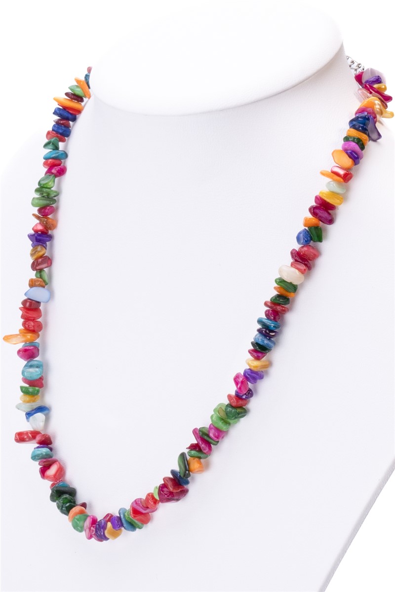 Women's Natural Stone Necklace - Multicolor #363282