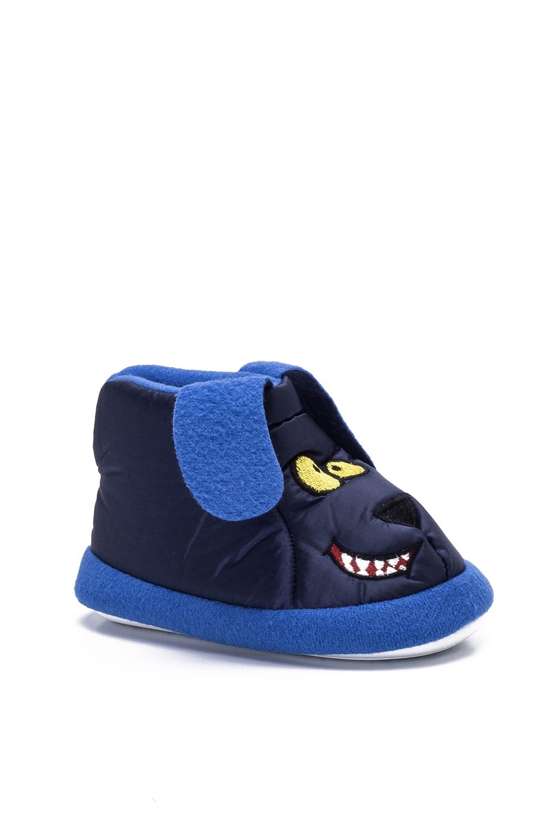 Pantofole da casa per bambini PN04 - Blu scuro #364379