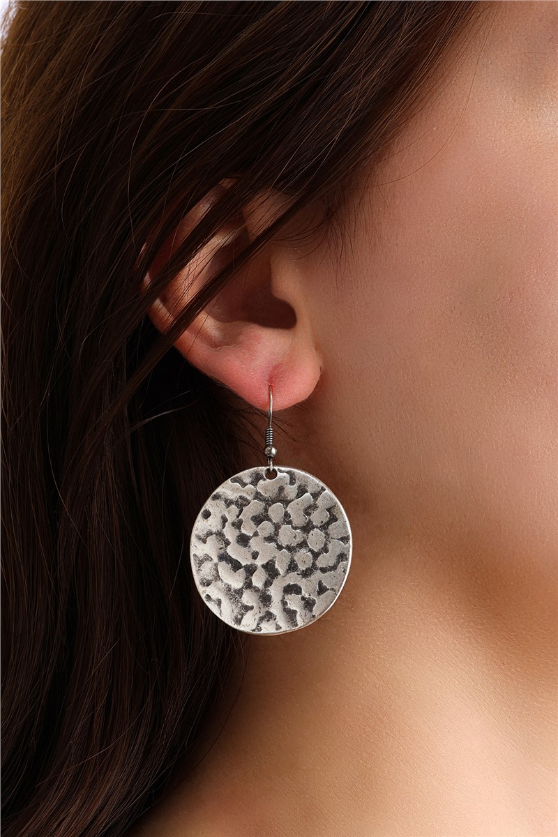 Women's Silver Plated Earrings EYY1165 - Silver #370035