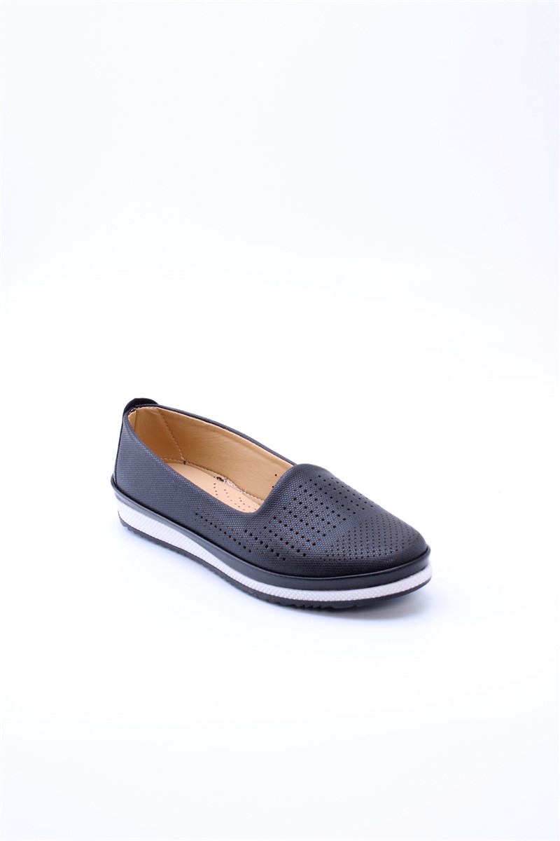 Damen Ballerinas 7016 - schwarz  #360487