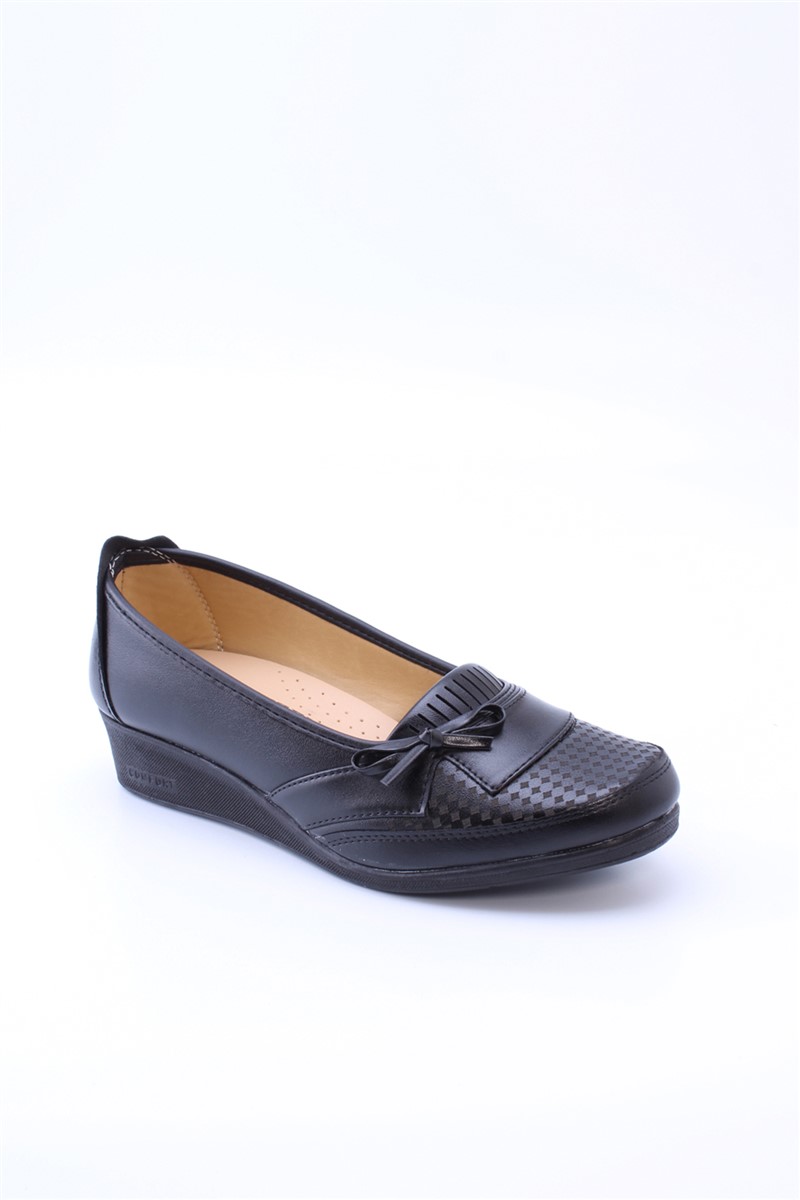Women's Ballerina Shoes 7022 -Black #360499