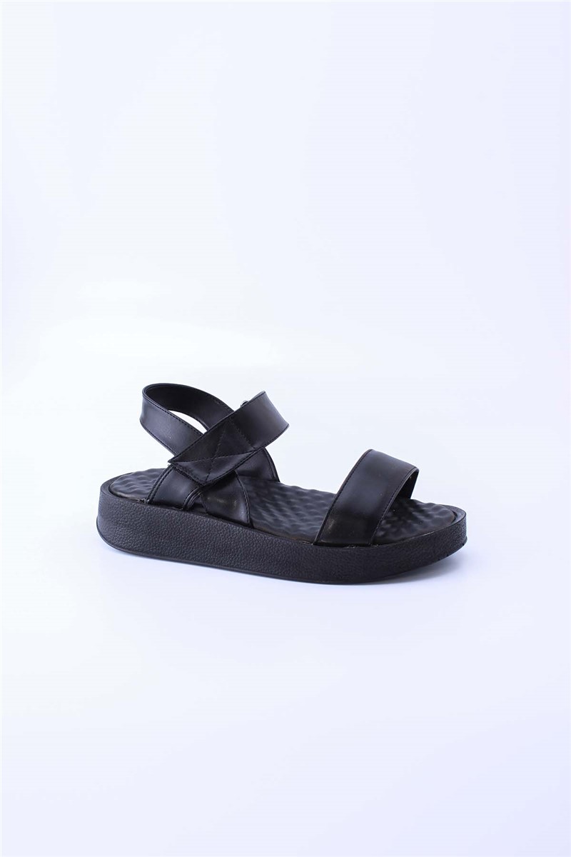 Sandálias femininas ENSA 7055 - Pretas #360555