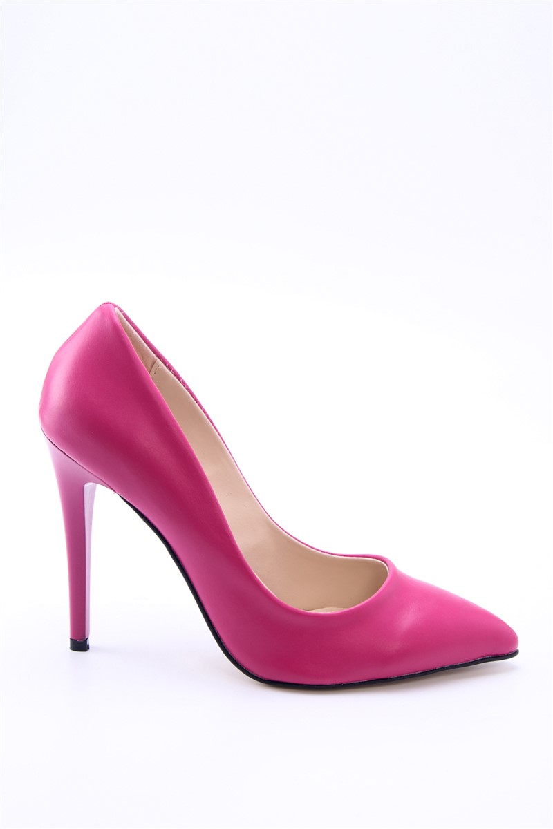 Women's Elegant Heeled Shoes 7040 - Hot Pink #360532