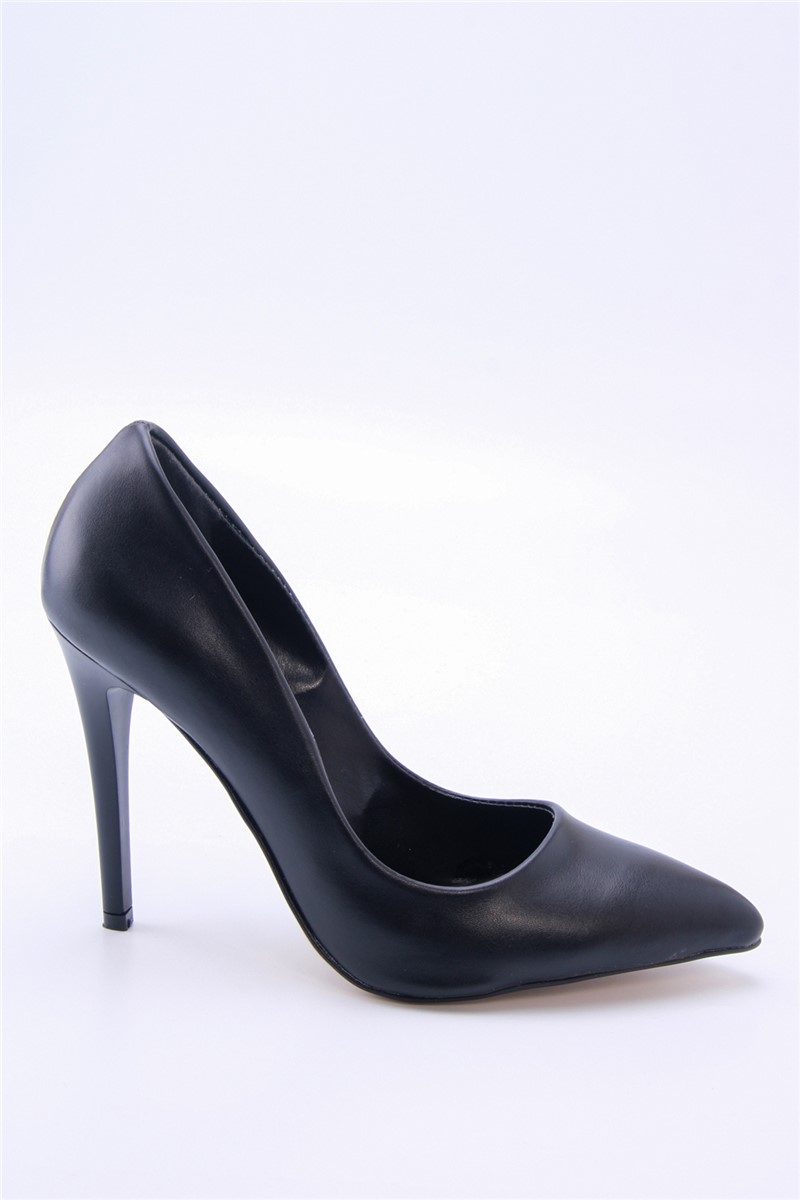 Dame klassische Schuhe Absätze 7040 - schwarz #360527