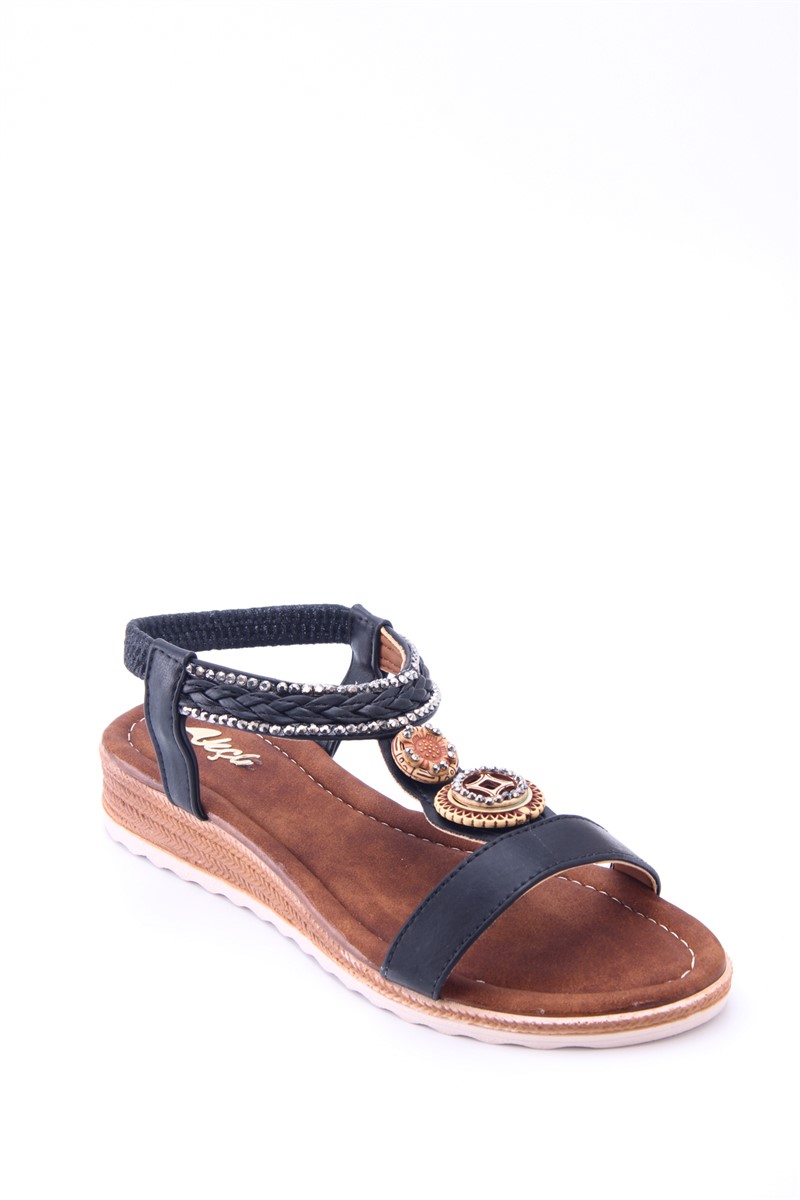 Women's Sandals 7037 - Black #360519
