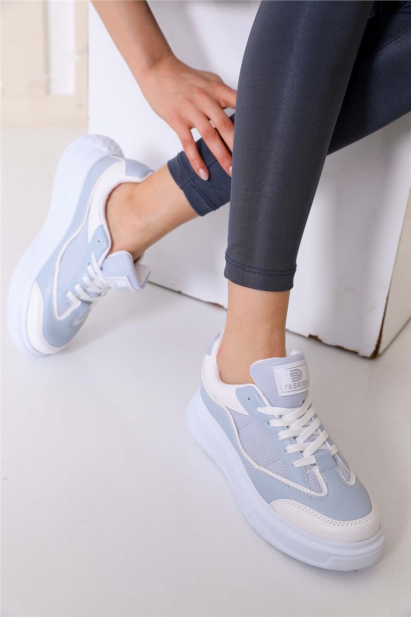 Women's Sports Shoes 0153 - Blue-White #360005