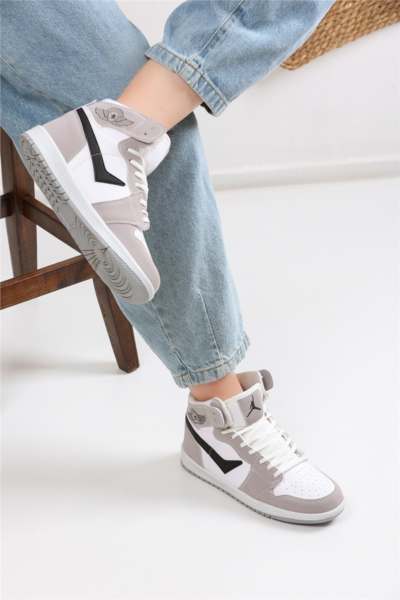 Women's Sports Shoes 8070 - Grey-White #360700
