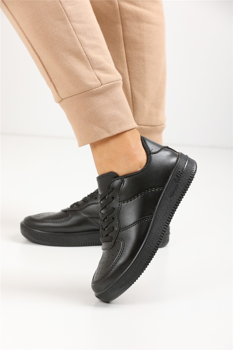 Women's Sports Shoes AIR-21 - Black #360732