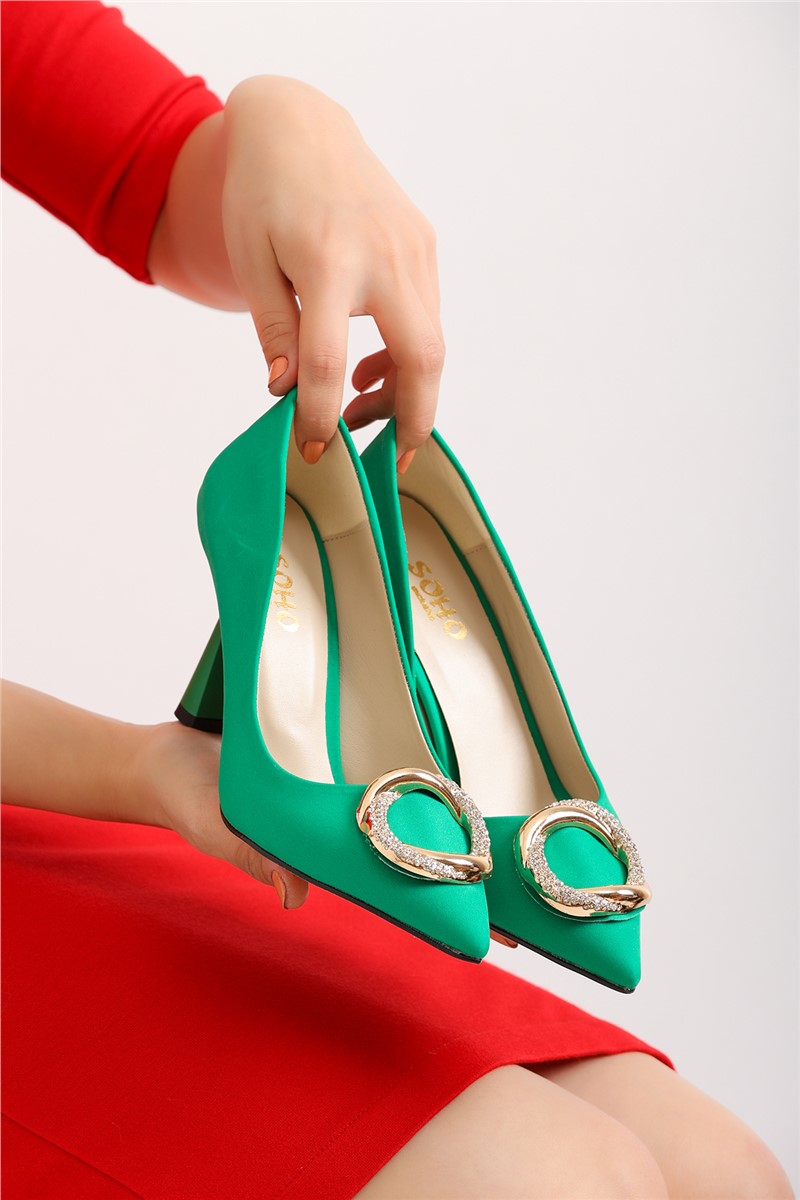 Scarpe Eleganti da Donna 3300 - Verde #362143