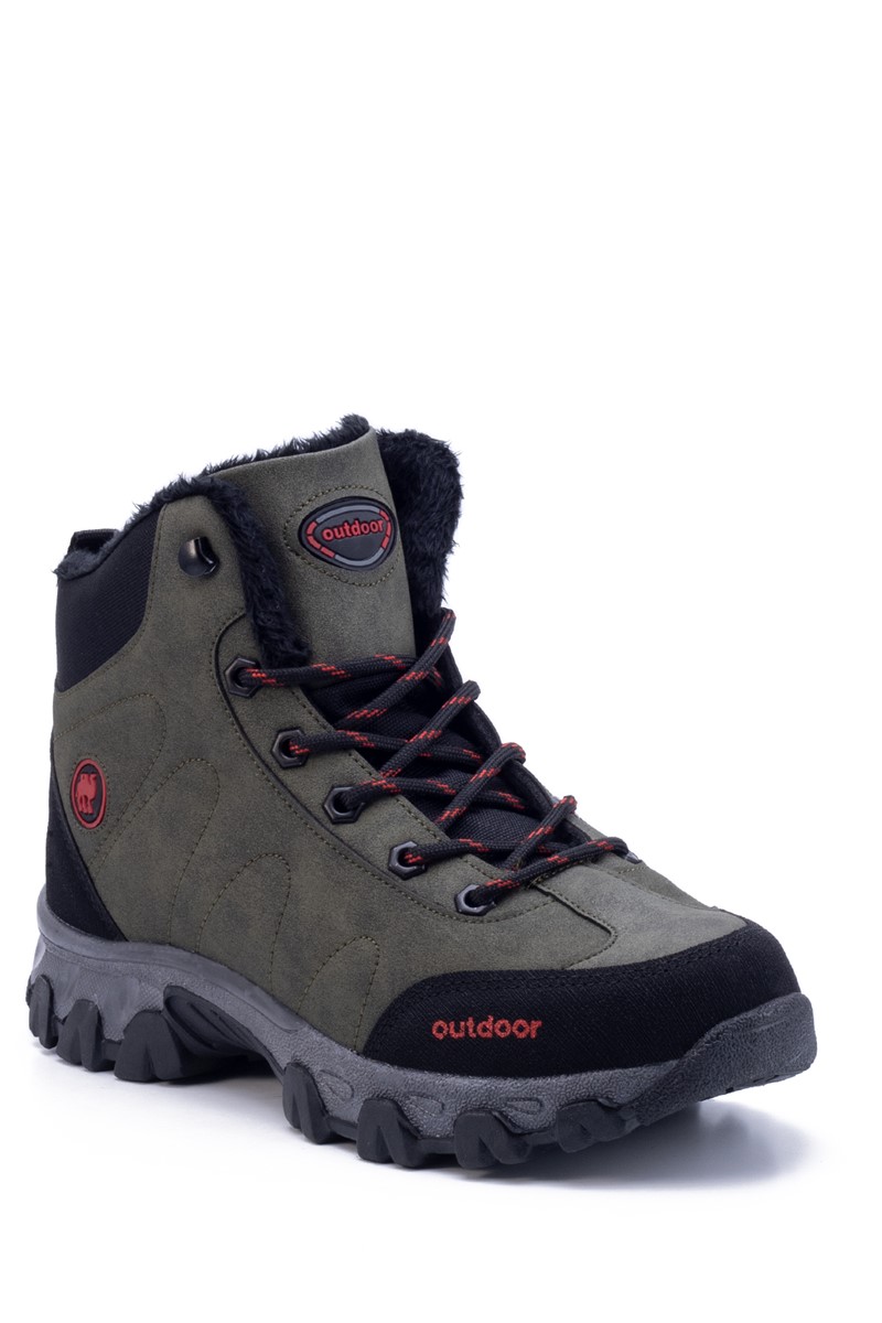 Unisex Hiking Boots 4054U - Khaki #361568