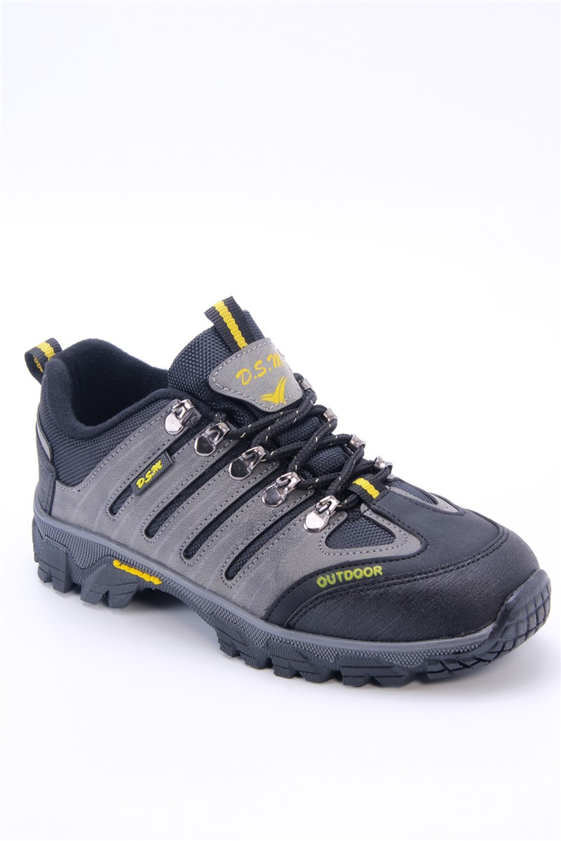 Unisex Hiking Boots DSM1 - Smoke Gray #360780