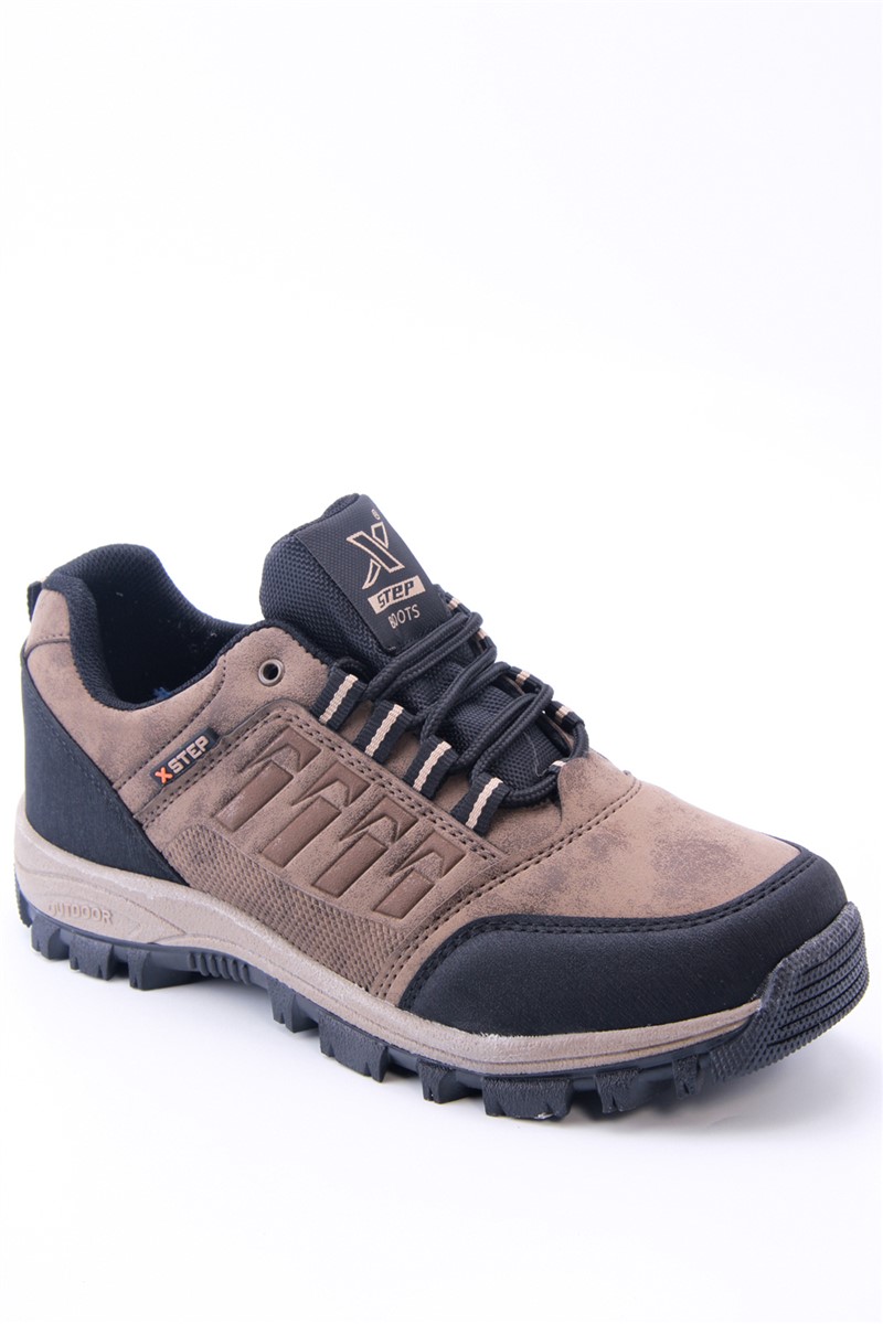 Scarponcini da Trekking Unisex EZX5 - Visone #361078