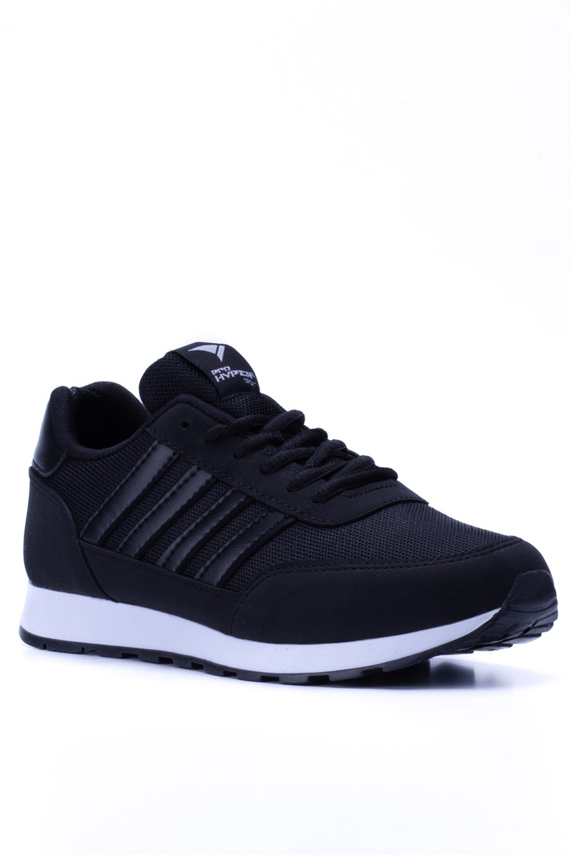 Unisex 1803 Lace Up Sports Shoes - Black #371754