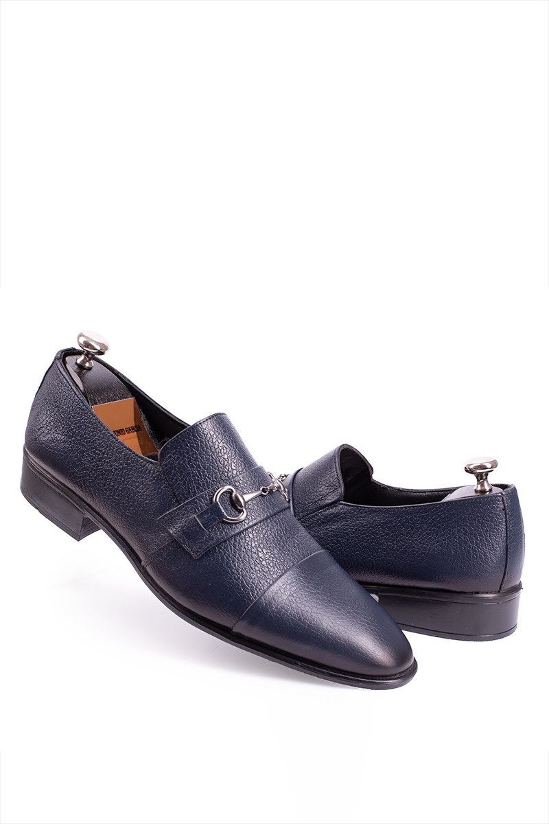 ALEXANDER GARCIA Men's classic shoes - Navy blue 20230321187