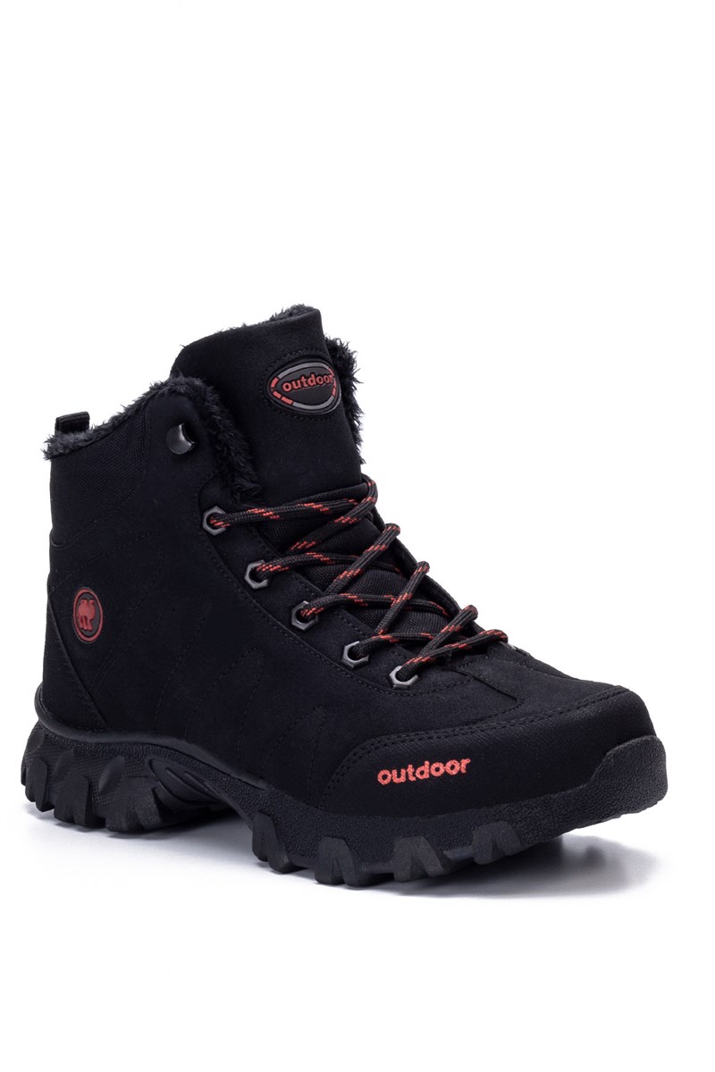 Unisex Hiking Boots 4054U - Black #393404