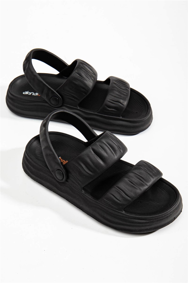 Women's Casual Sandals - Black #367238