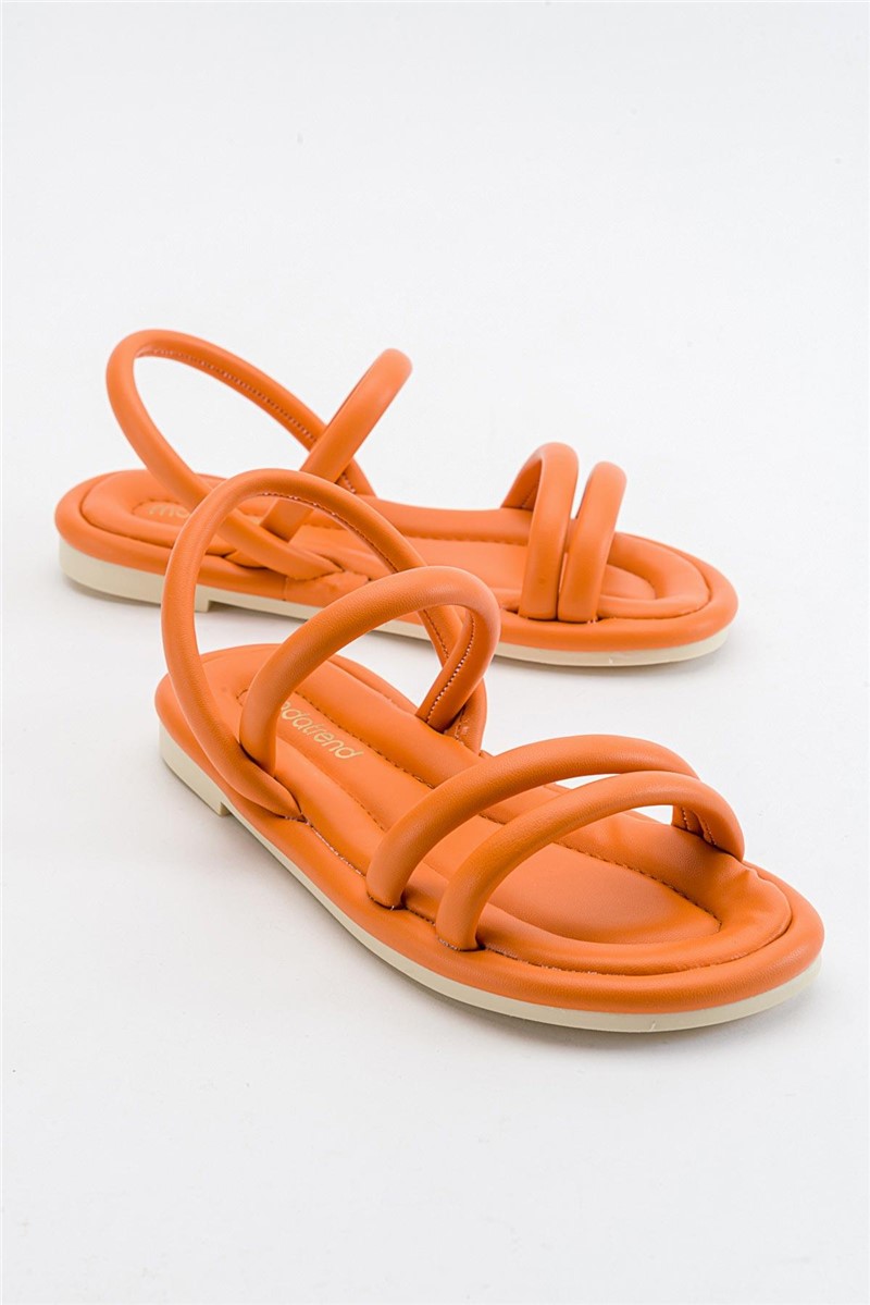 Ženske svakodnijevne sandale - narančaste #371253