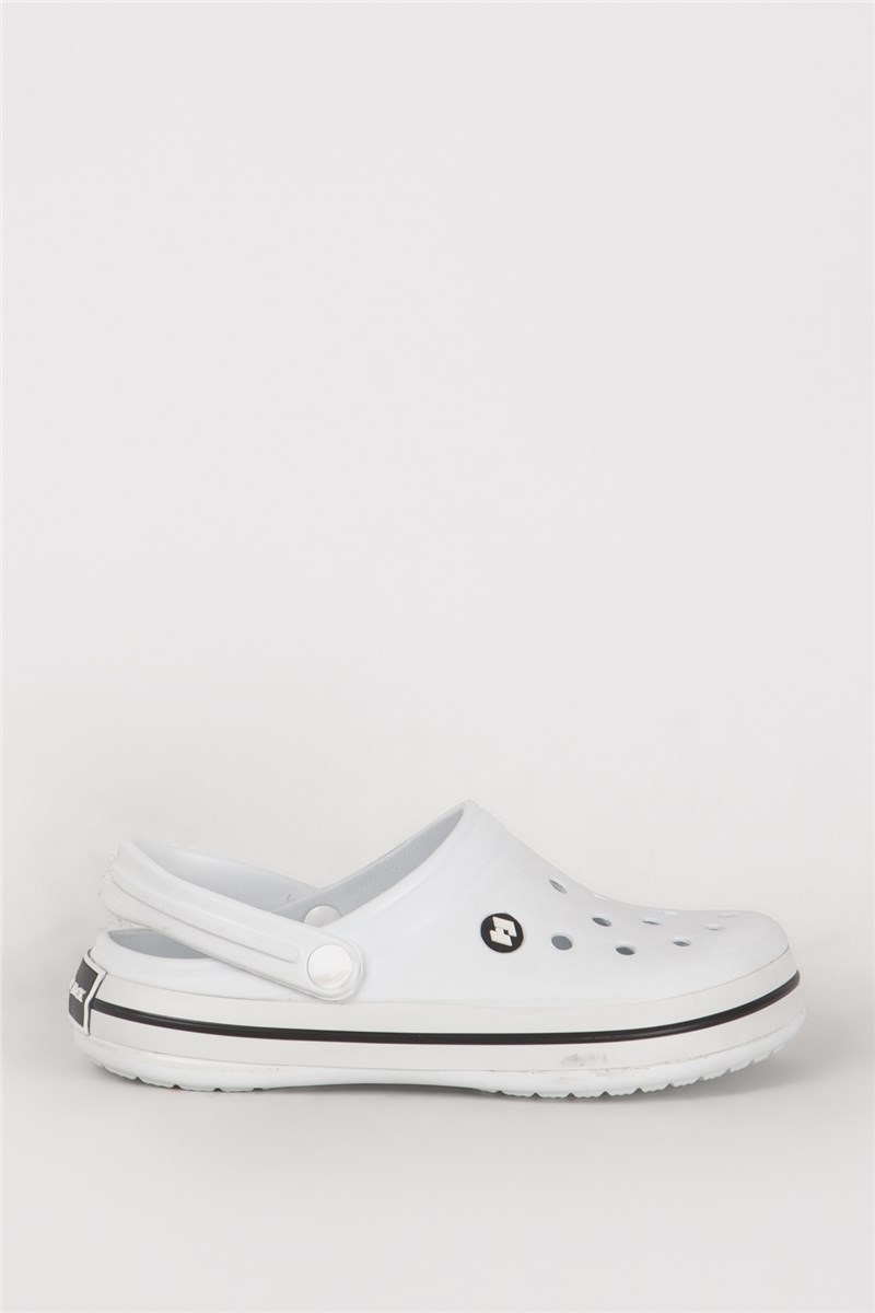Women's Clog Slippers 581236 Z - White #388510