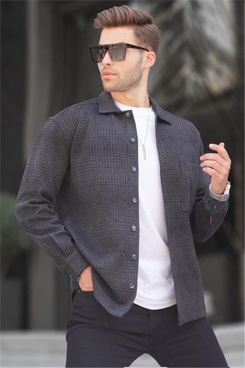 Camisa Masculina 6711 - Antracite #395363