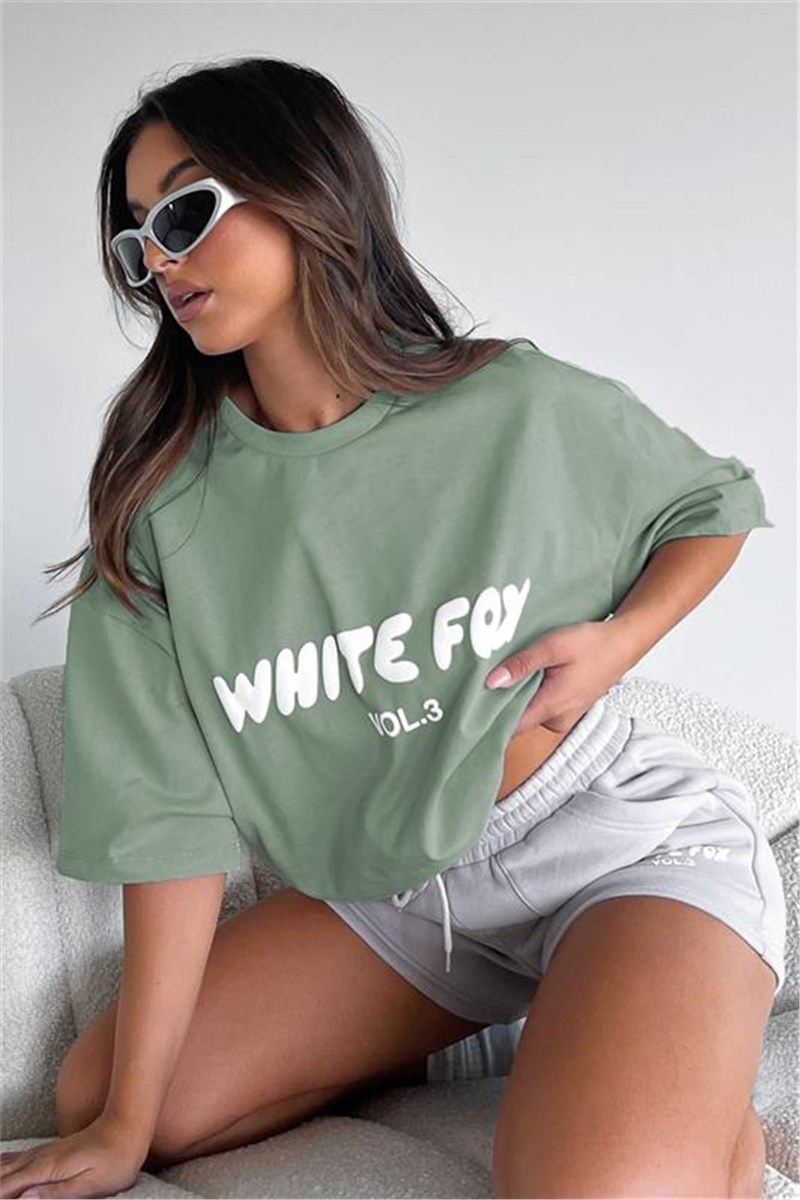 Women's T-Shirt MG1706 - Light Green #394639