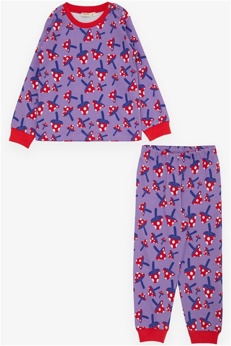 Children's pajamas for girls - Purple #410501
