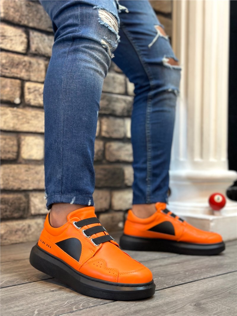 Men's Casual Shoes BA0302 - Orange #401992