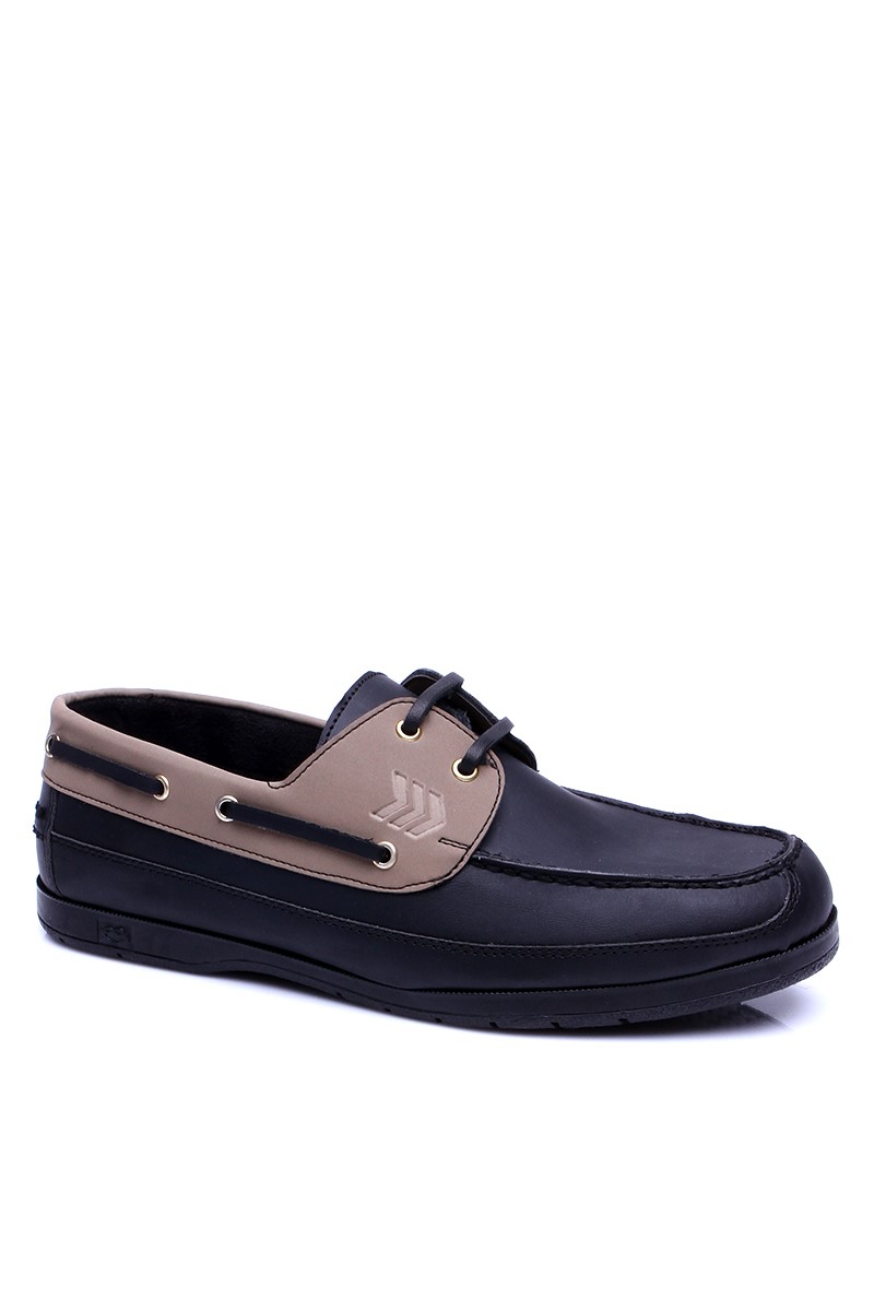 Men's Shoes - Navy Blue #821