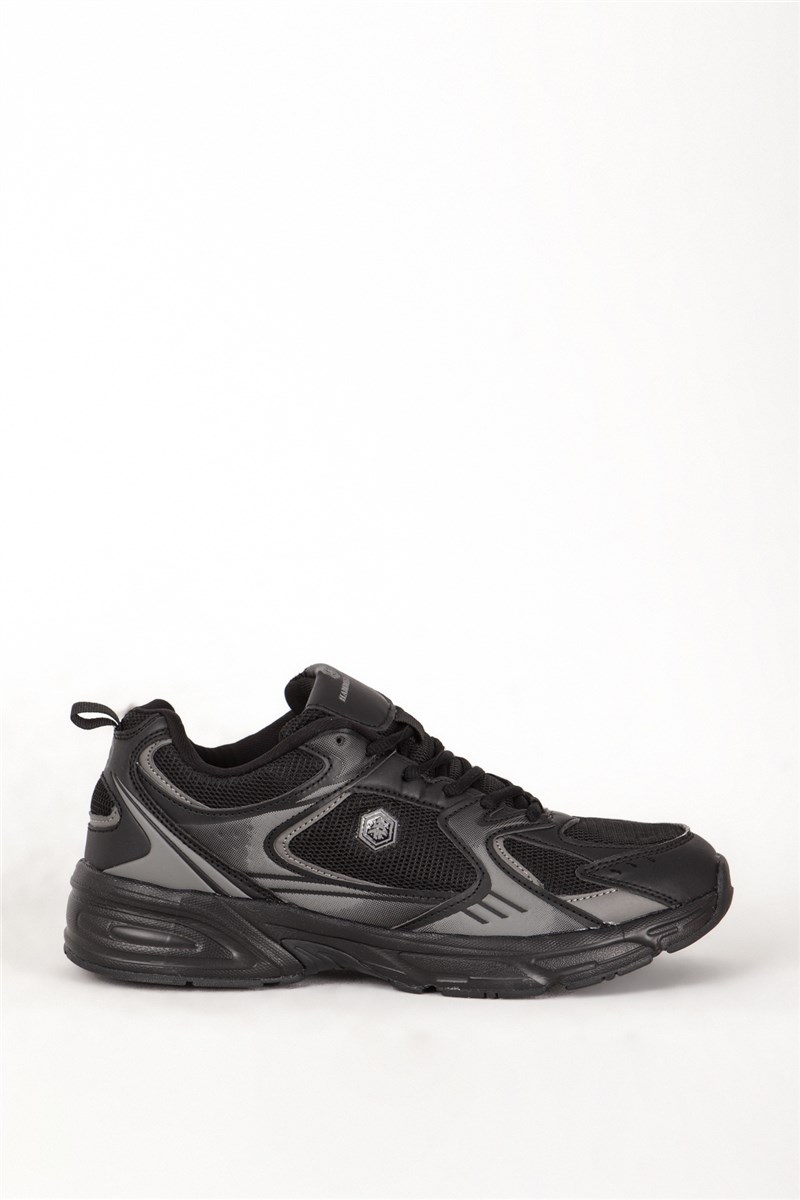 Men's Lace Up Sports Shoes 23144M - Black #387987
