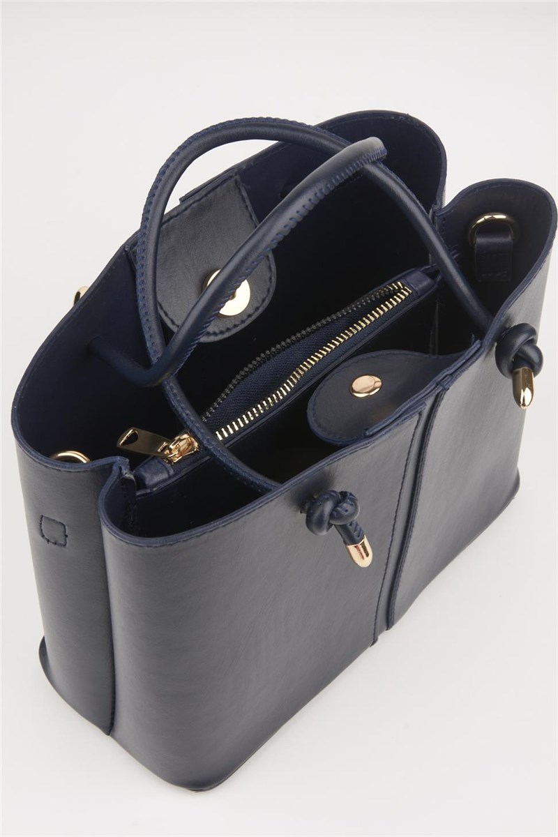 Women's Shoulder Bag - Dark Blue #403184