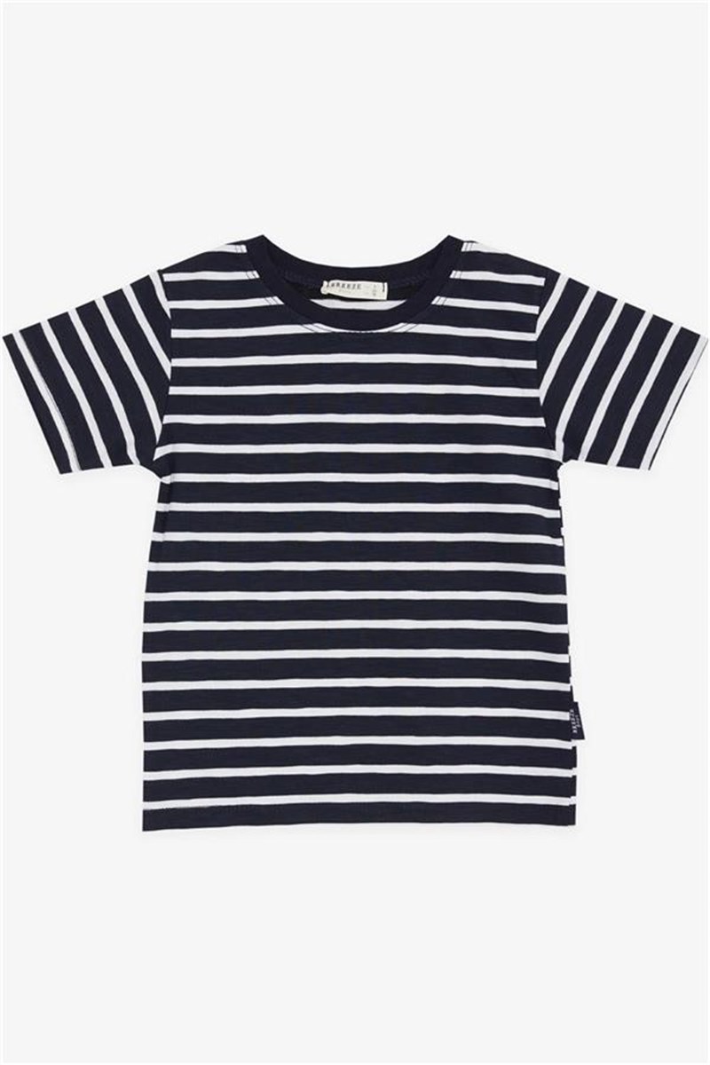 Children's t-shirt for boys - Dark blue #397019
