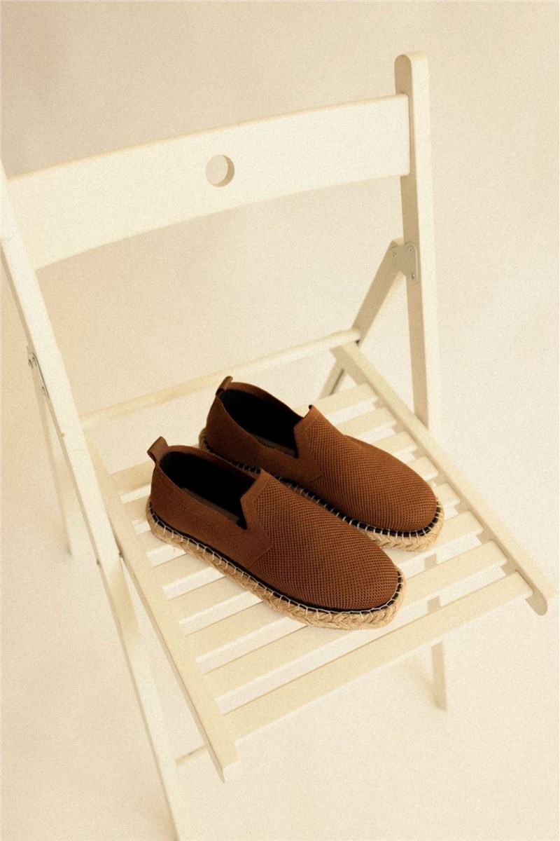 Textile Men's Shoes CH305 - Brown #401653
