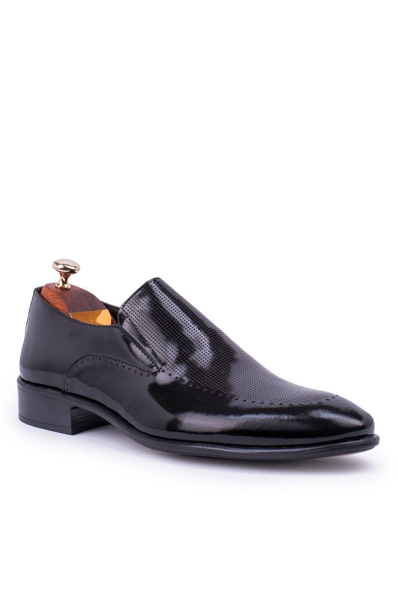 ALEXANDER GARCIA Pantofi formali din piele naturală pentru bărbați - negri 20230321170