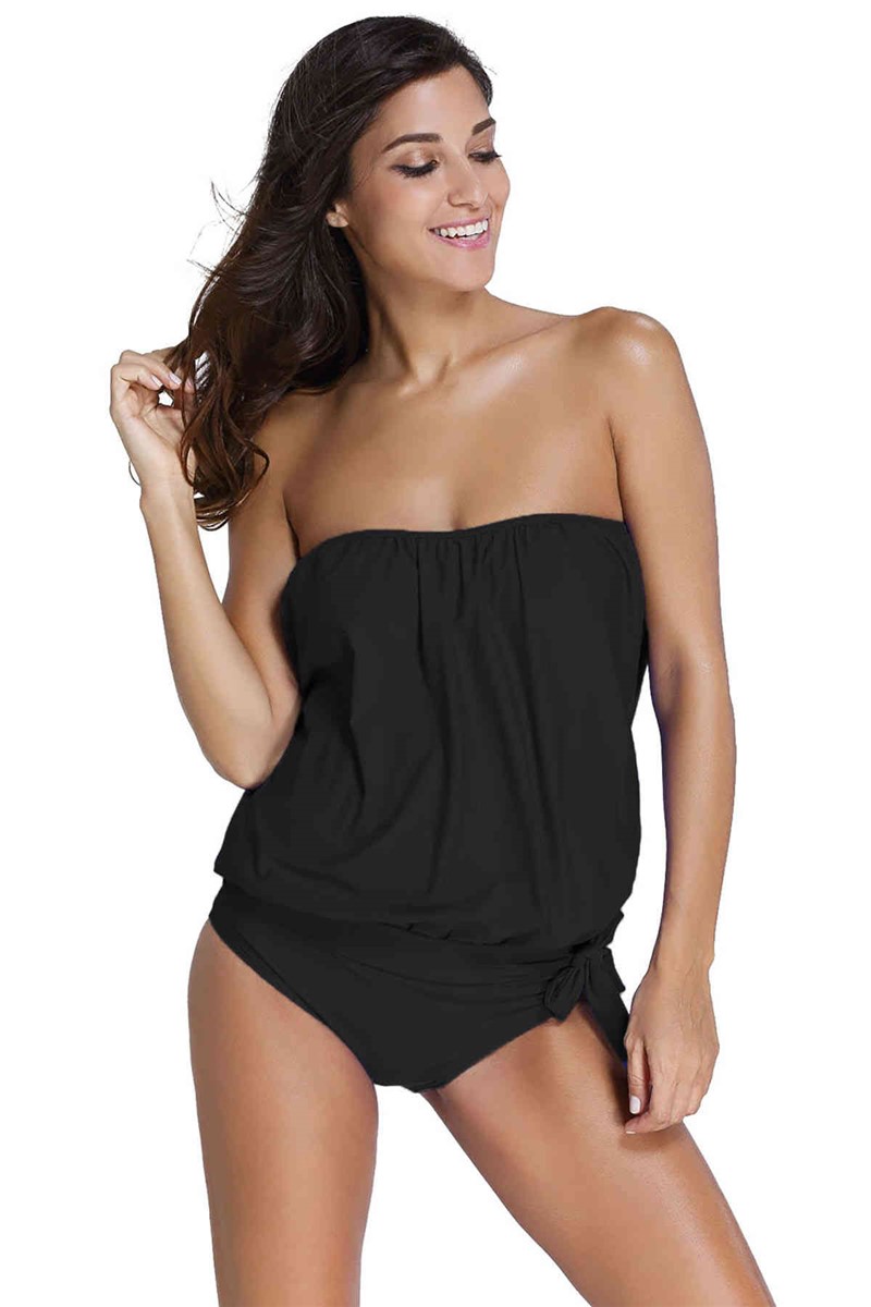 Costume da bagno Tankini - Nero #310035