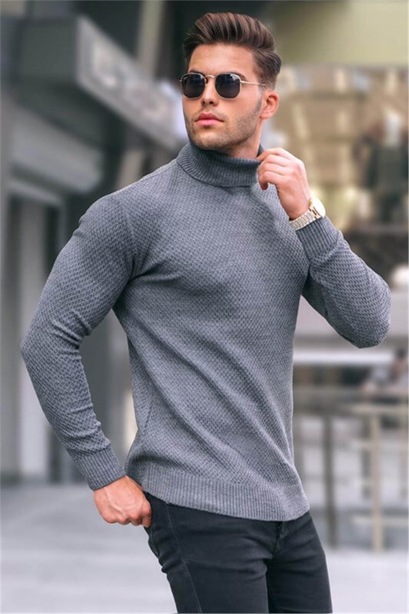 Men's Sweater 5989 - Anthracite #359083