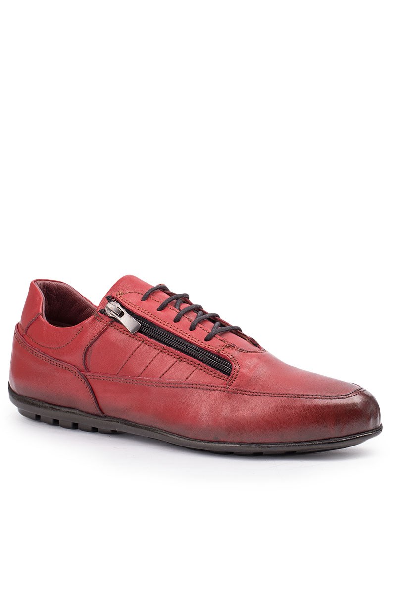 ANTONIO GARCIA Scarpe di pelle uomo- Rosso202108355665665