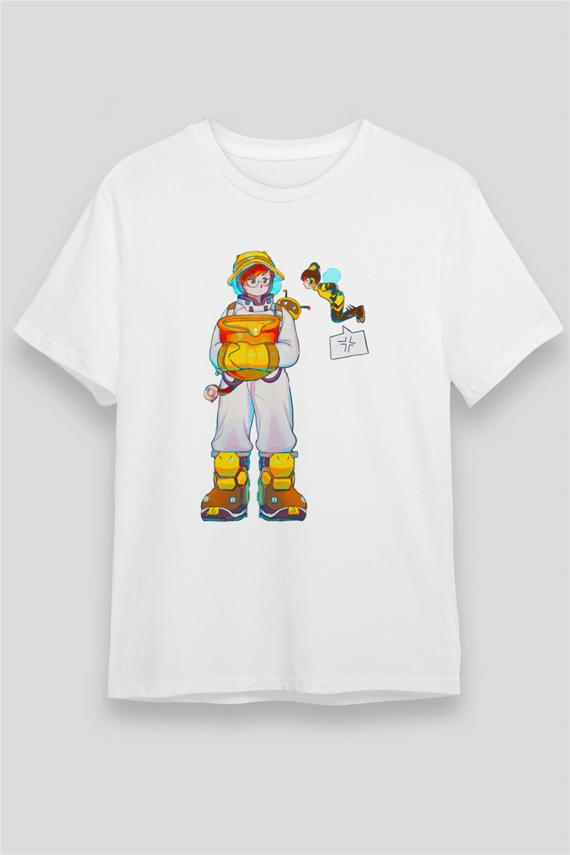 Unisex majica s printom - Bijela #372452 ​