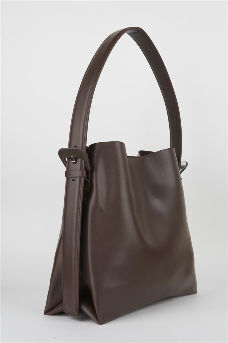 Borsa casual da donna - Marrone scuro #403273