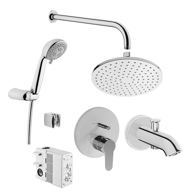 Artema Win S Compact 3F Built-in Shower Set - Chrome #341264