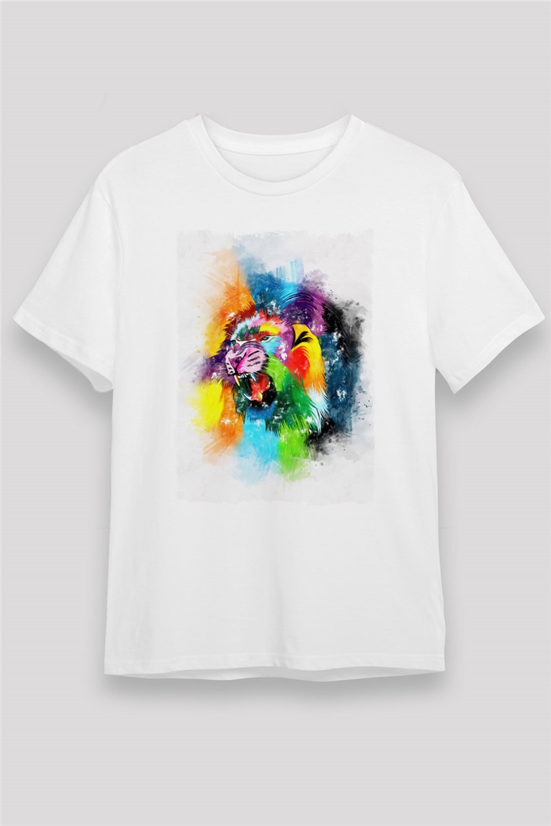 Unisex majica s printom - Bijela #373562