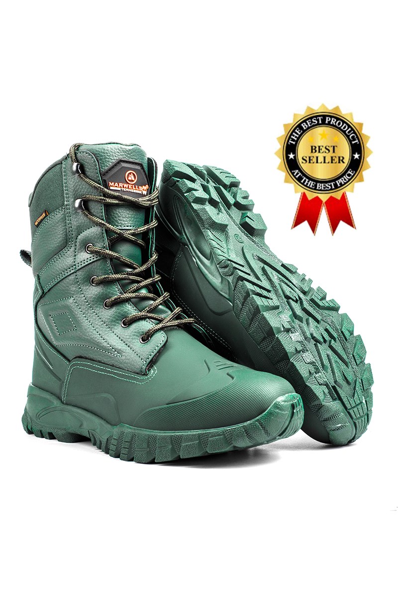 MARWELLS Men's Tactical boots - Green 20230918004