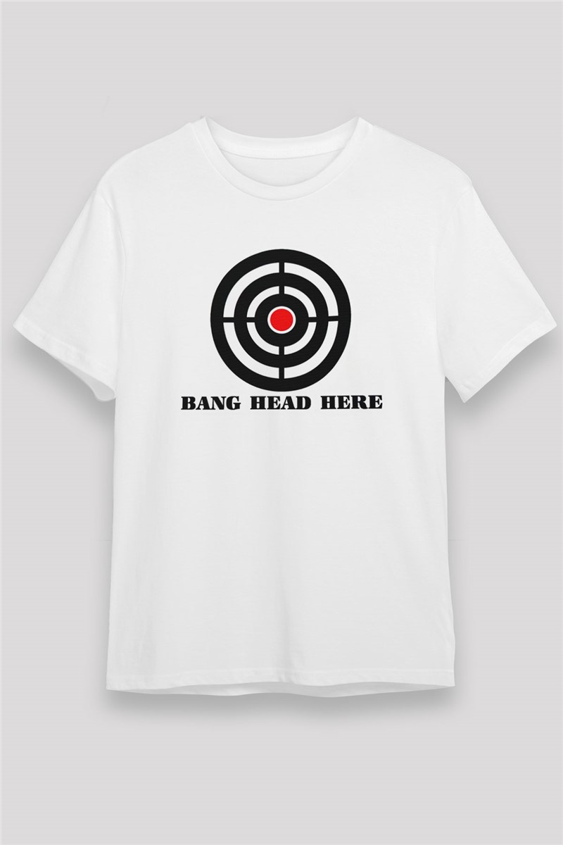 T-shirt con stampa unisex - Bianco #372570