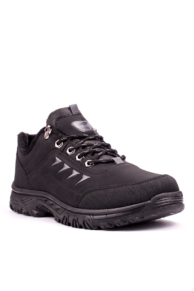 Men's hiking boots Black with Gray - 20231107012