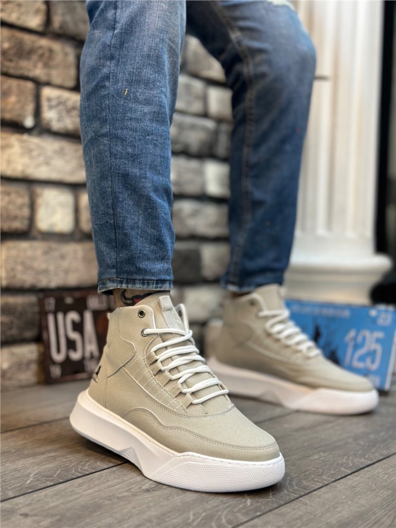 Botas esportivas masculinas BA0318 - cinza #411024