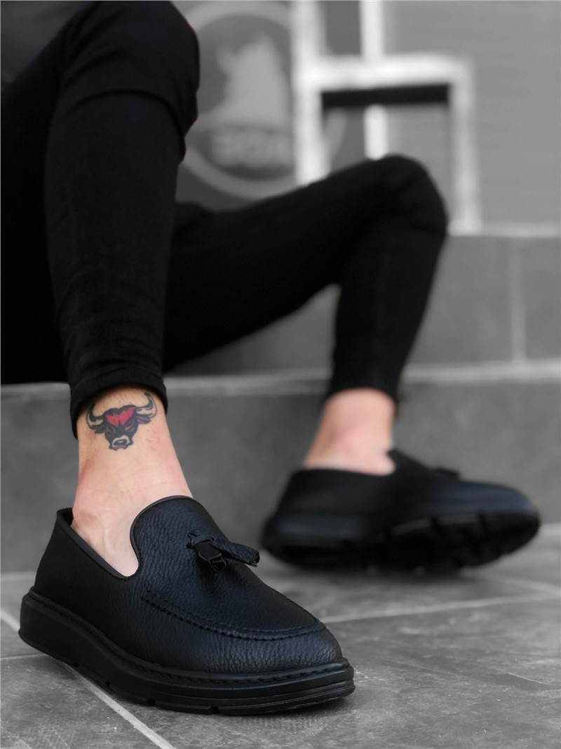 Men's casual shoes BA0005 - Black #322037