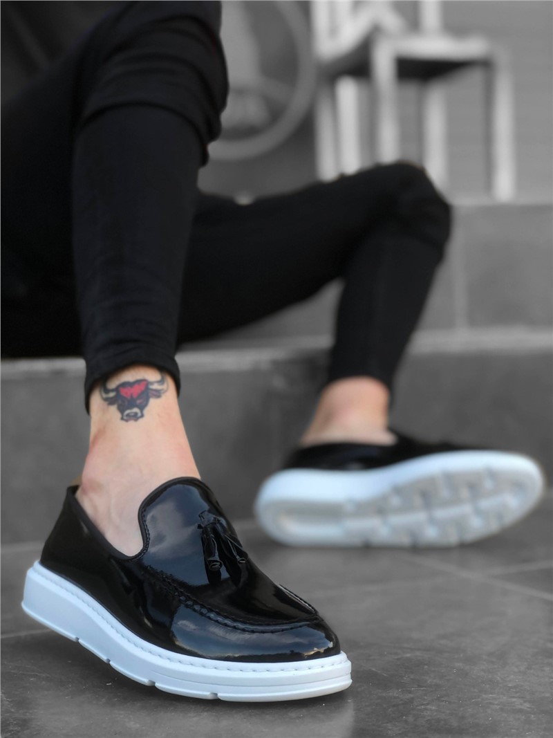 Men's casual shoes BA0005 - Black #322039