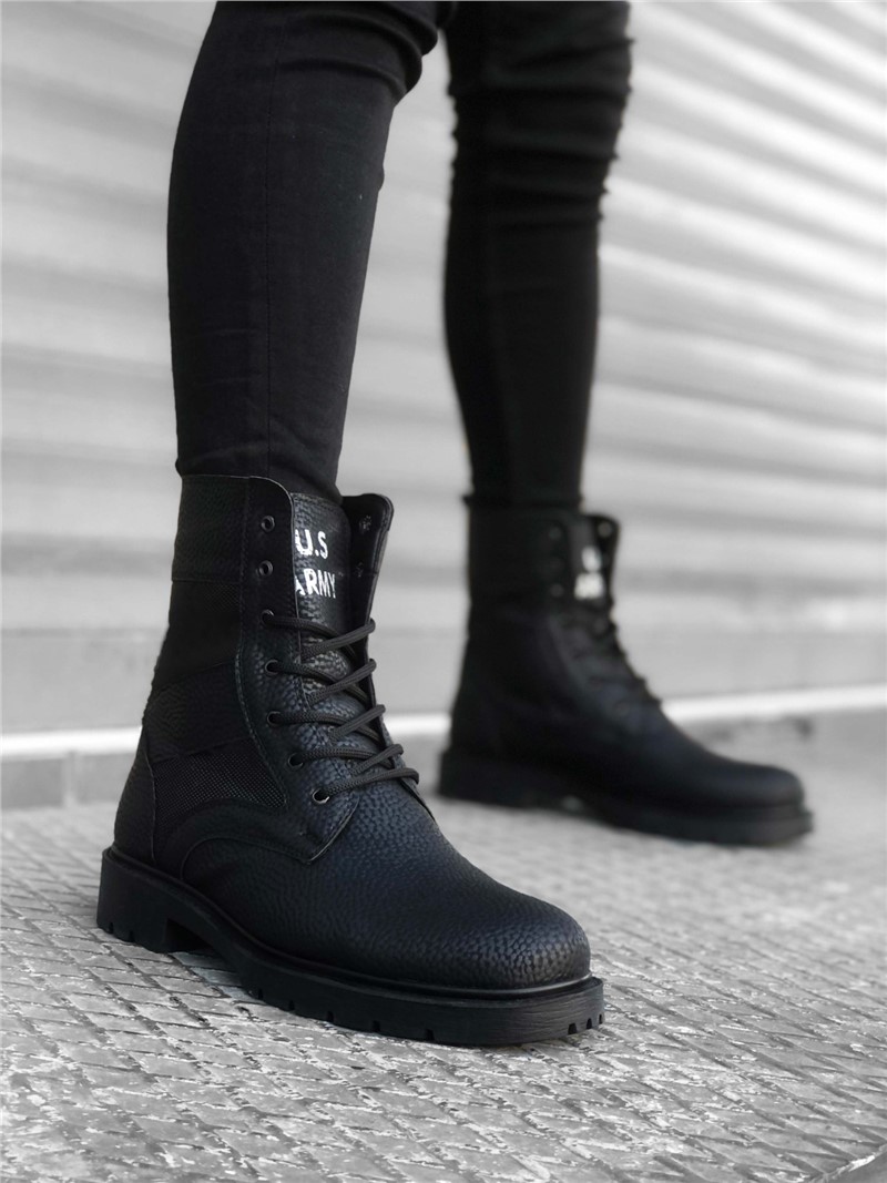 Men's sports boots BA0087 - Black # 322172