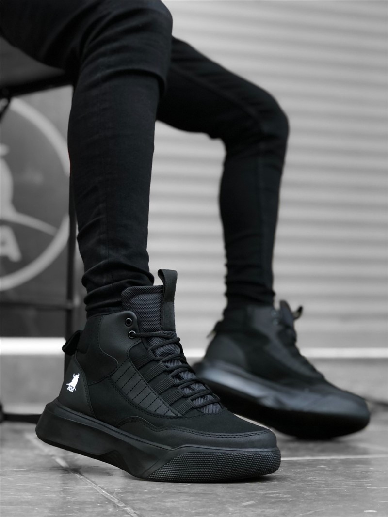 Men's sport boots BA0192 - Black #324541