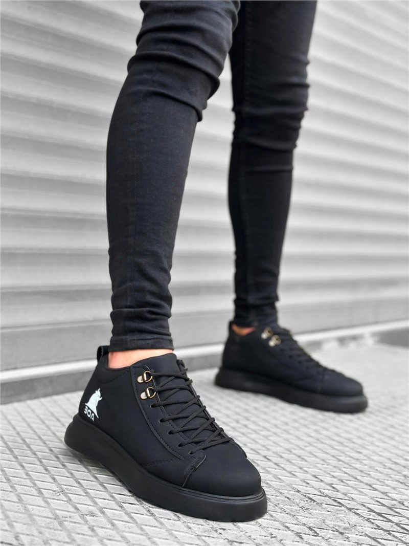 Men's Sports Shoes BA0220 - Black #383536