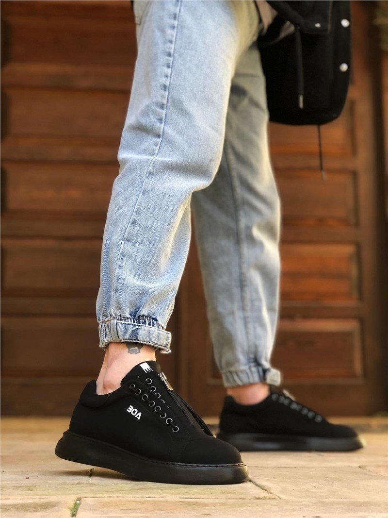 Men's casual shoes BA0330 - Black #330806